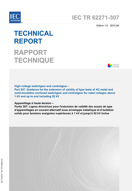 Cover IEC TR 62271-307:2015